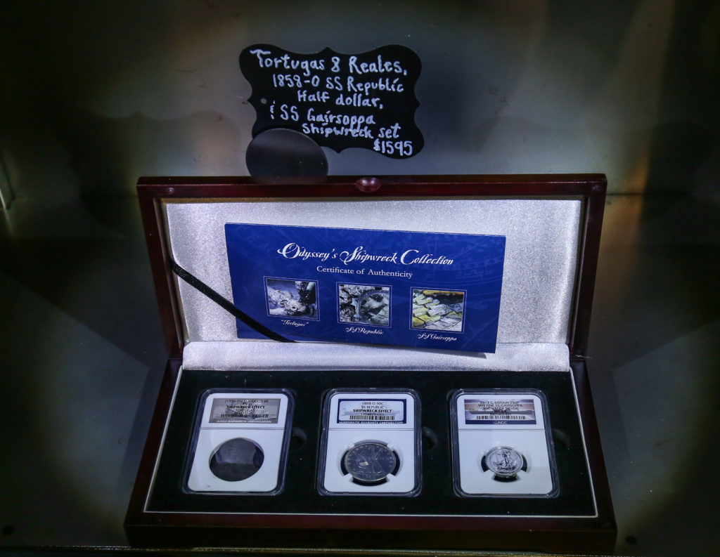 rare shipwreck coins for sale in branson